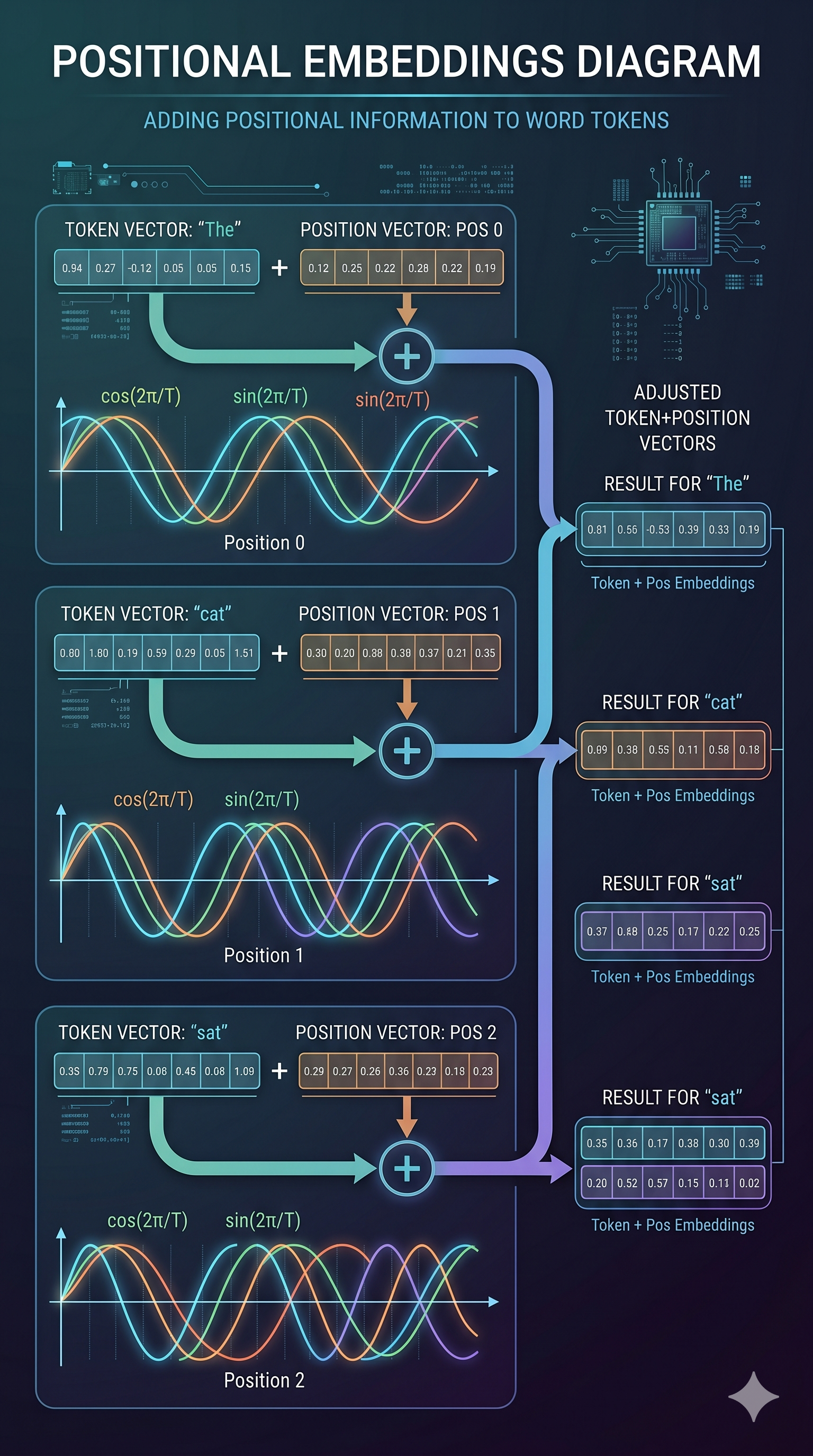 Positional Embeddings Diagram